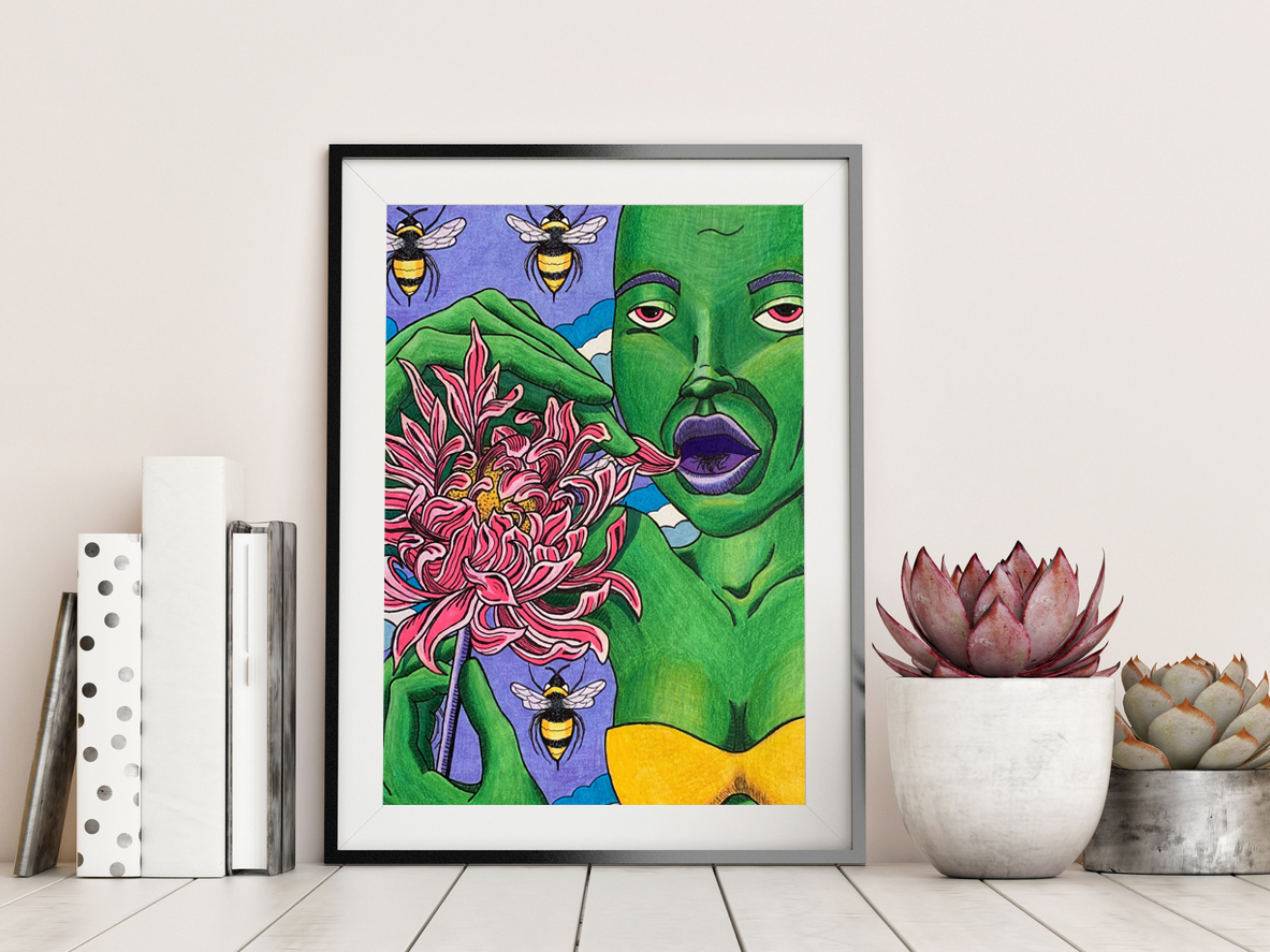 Loves Me, Loves Me Not Framed Print