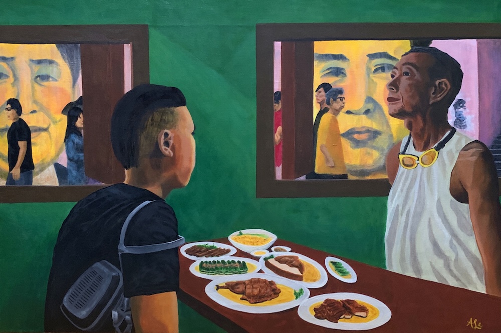 Don't Swim on an Empty Stomach by Anthony Le