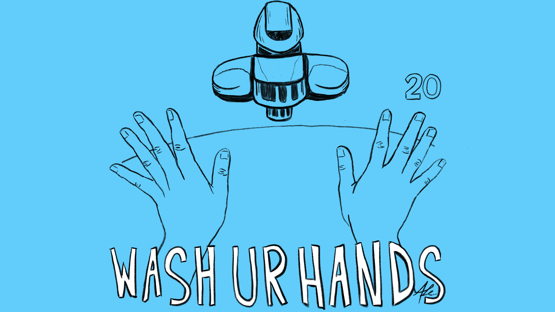 Wash Ur Hands Animation Still