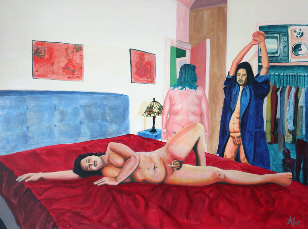 Bedroom Stretch (2021) by Anthony Le
