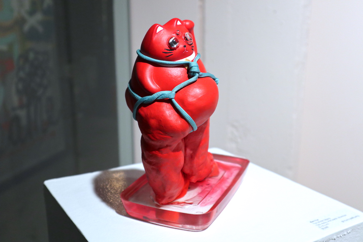 Red Cat at 2023 Queer Art Salon at Selina Photo by Mariah Miranda