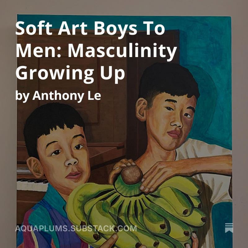 Soft Art Boys To Men - Masculinity Growing Up