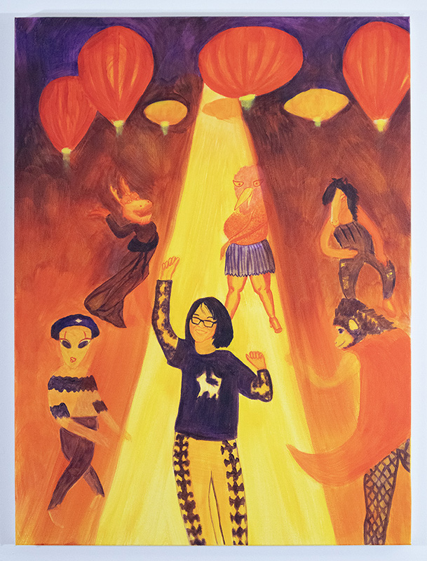 “The Machine Autocorrects Code to I” Book Cover Art (2024)