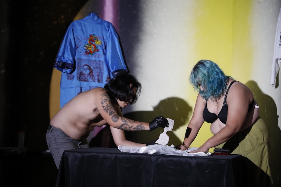 The Model Mutiny 2021 art performance | Photo by Michelle Claire Lorentzen