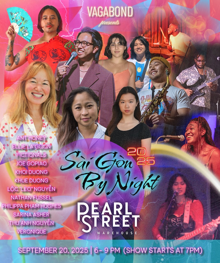 Sài Gòn By Night graphic by Sophie Nguyen