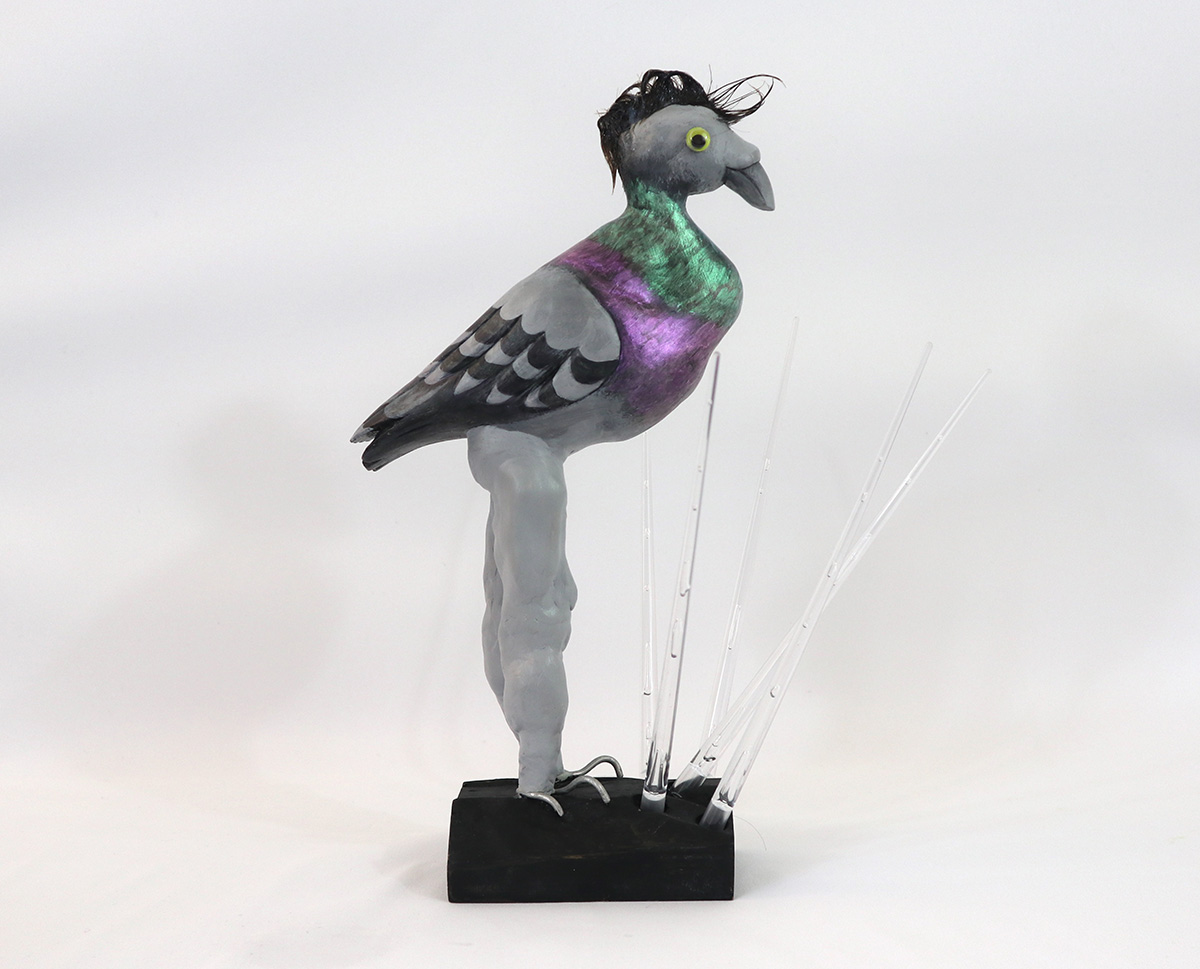 Pigeon Legs (2023) right side by the Model Mutiny Art Collective
