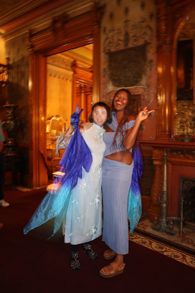 Ant Honey and Veronique at Heurich House Museum | Photo by Ashley Jaye Williams