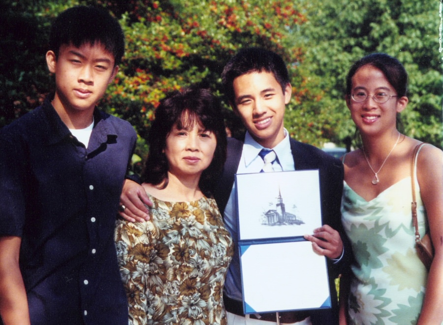 Le's highschool graduation | Photo courtesy Le